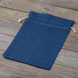 Worek z jeansu 22 x 30 cm - niebieski Duże worki 22x30 cm