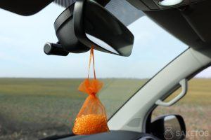 Saszetka z silica gel - odświeżający zapach do auta!