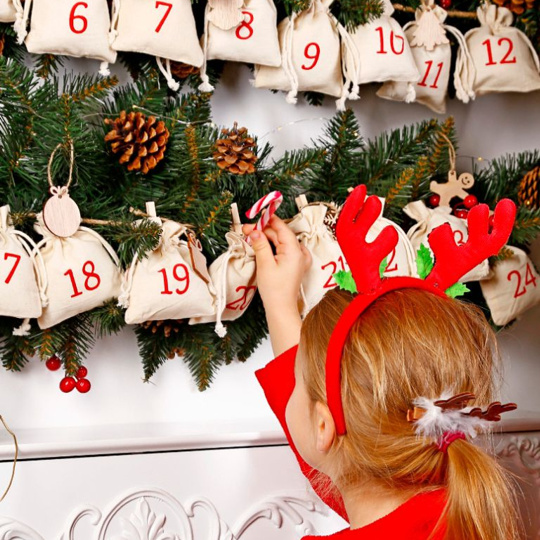 Advent calendar for gifts for children