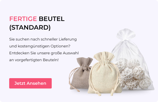 Fertigtaschen ohne Personalisierung