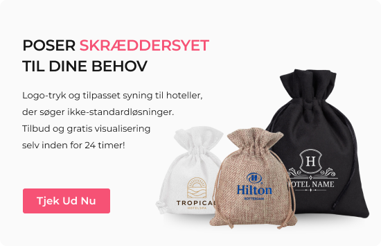 Færdiglavede hotelposer