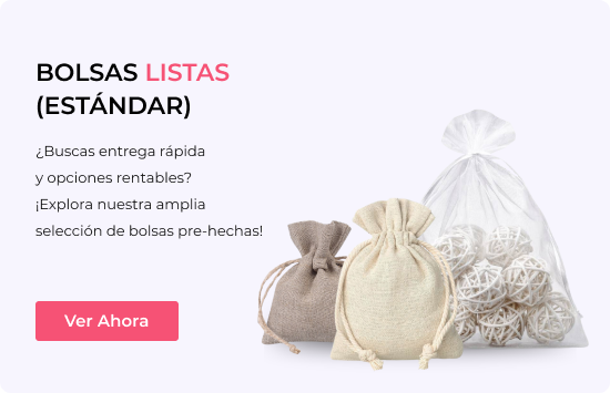 Bolsas con logo hechas a pedido