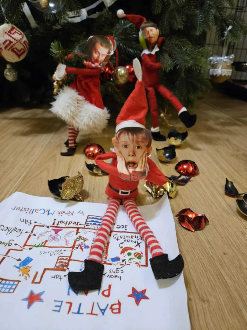 Elf on the shelf -pomysł na akcję