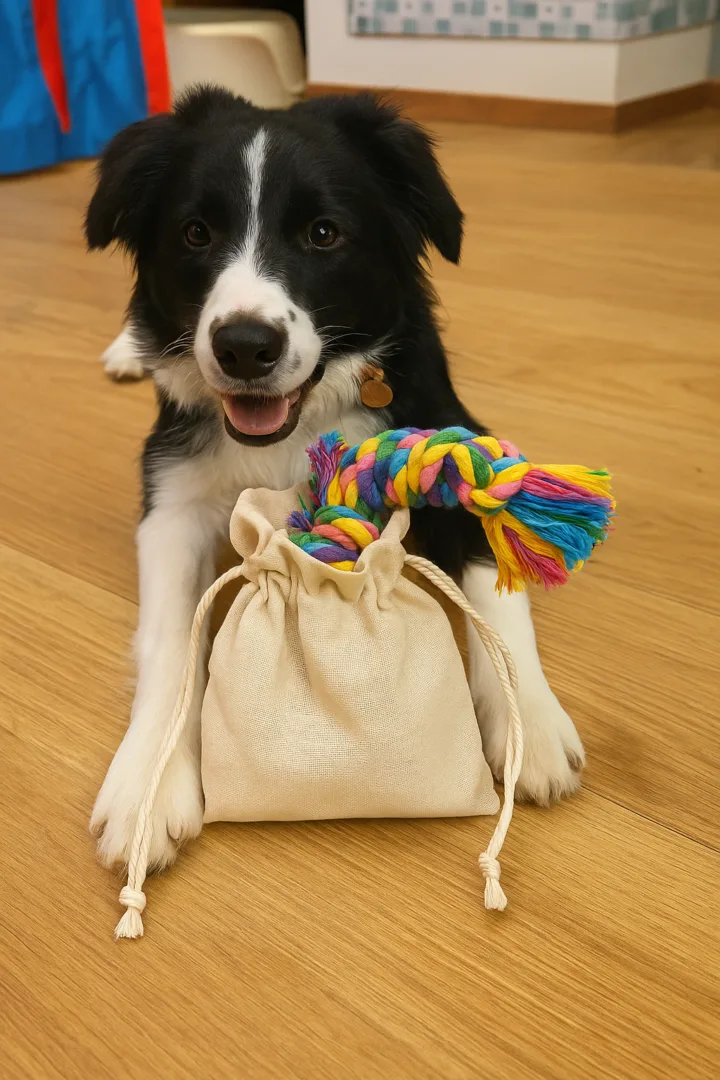 Woreczek na zabawki dla psa
