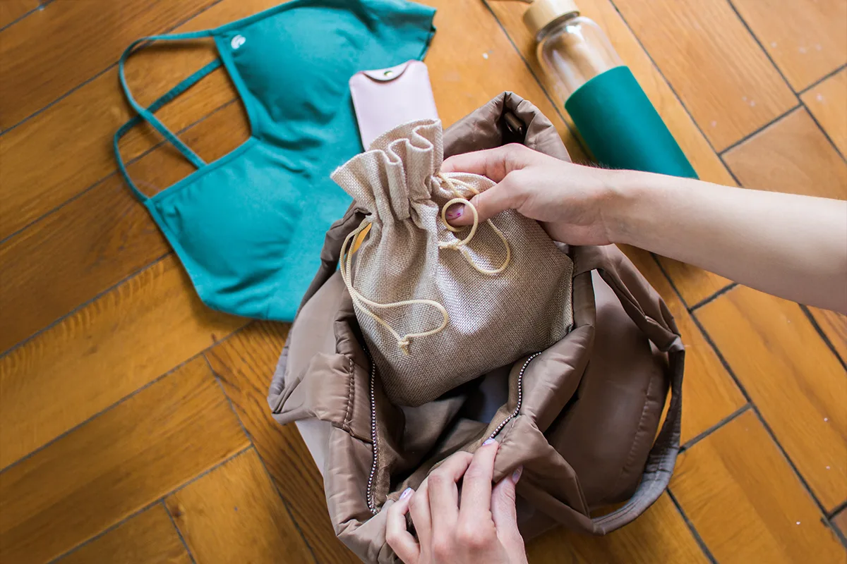 Worek na odzież na siłownię