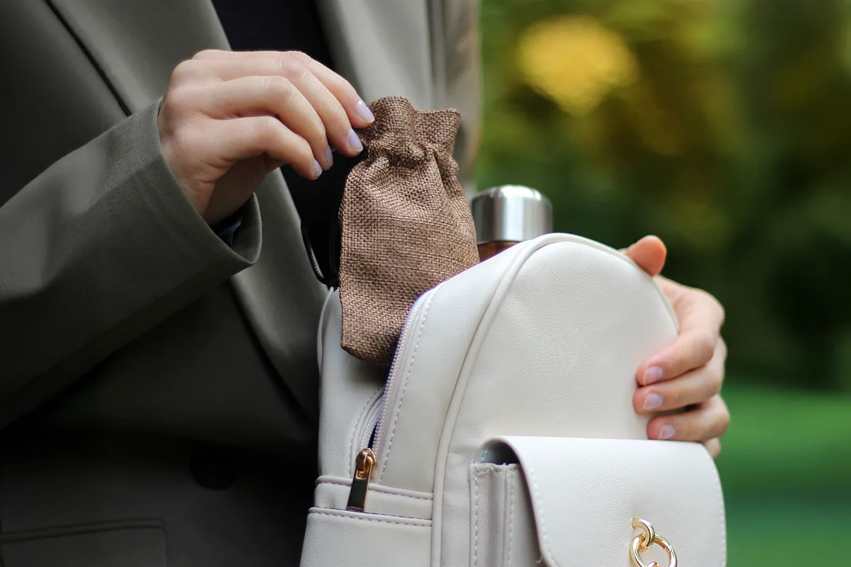 Worek jako organizer do plecaka