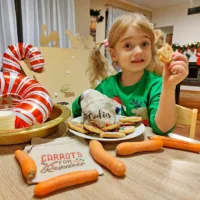 Woreczek à la lniany z nadrukiem 13 x 18 cm - ciasteczka Woreczki z nadrukiem