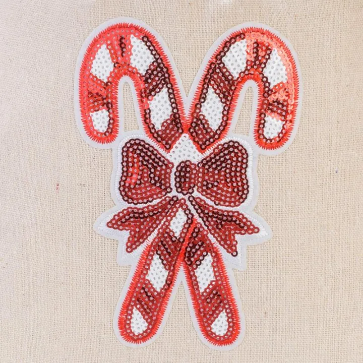 Worek à la lniany 26 x 35 cm - Boże Narodzenie- Lizaki Worki lniane