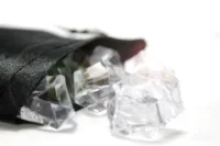 Woreczki satynowe 8 x 10 cm - czarne Woreczki czarne