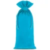 Woreczki bawełniane 16 x 37 cm - turkusowe Woreczki turkusowe