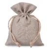 Woreczki lniane - kolor naturalny 15 x 20 cm Lawenda i susz zapachowy