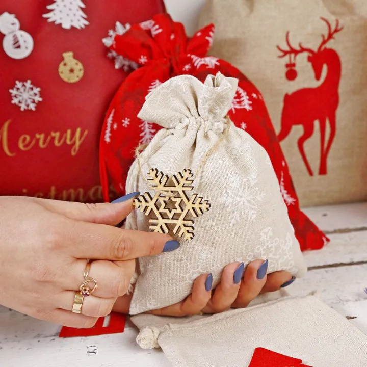 Drewniane gwiazdki 5,5 x  5,5 cm - naturalne Urodziny i imieniny