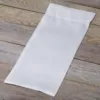 Woreczek satynowy 16 x 37 cm - biały Woreczki satynowe