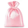 Woreczki satynowe 10 x 13 cm - różowe jasne Woreczki różowe