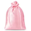Woreczki satynowe 26 x 35 cm - różowe jasne Worki satynowe