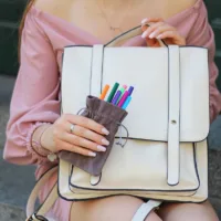 Woreczki welurowe 12 x 15 cm - srebrne Pierwsza Komunia Święta