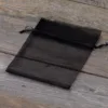 Woreczki z organzy 12 x 15 cm - czarne Lawenda i susz zapachowy
