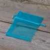 Woreczki z organzy 8 x 10 cm - turkusowe Dla dzieci