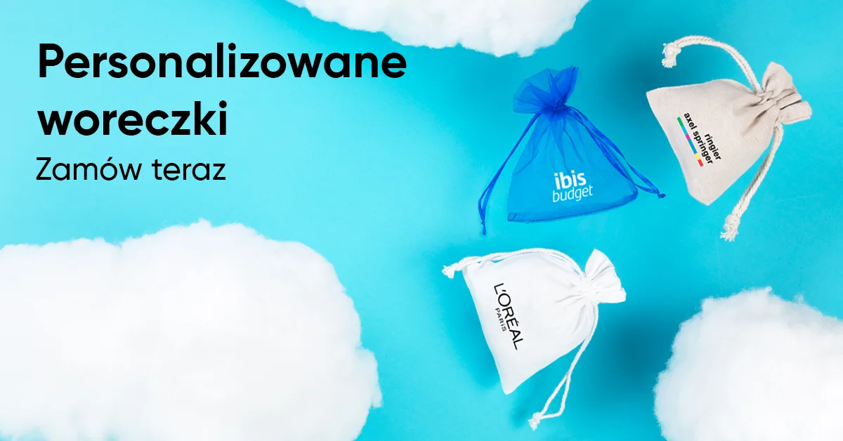 Personalizowane woreczki z logo