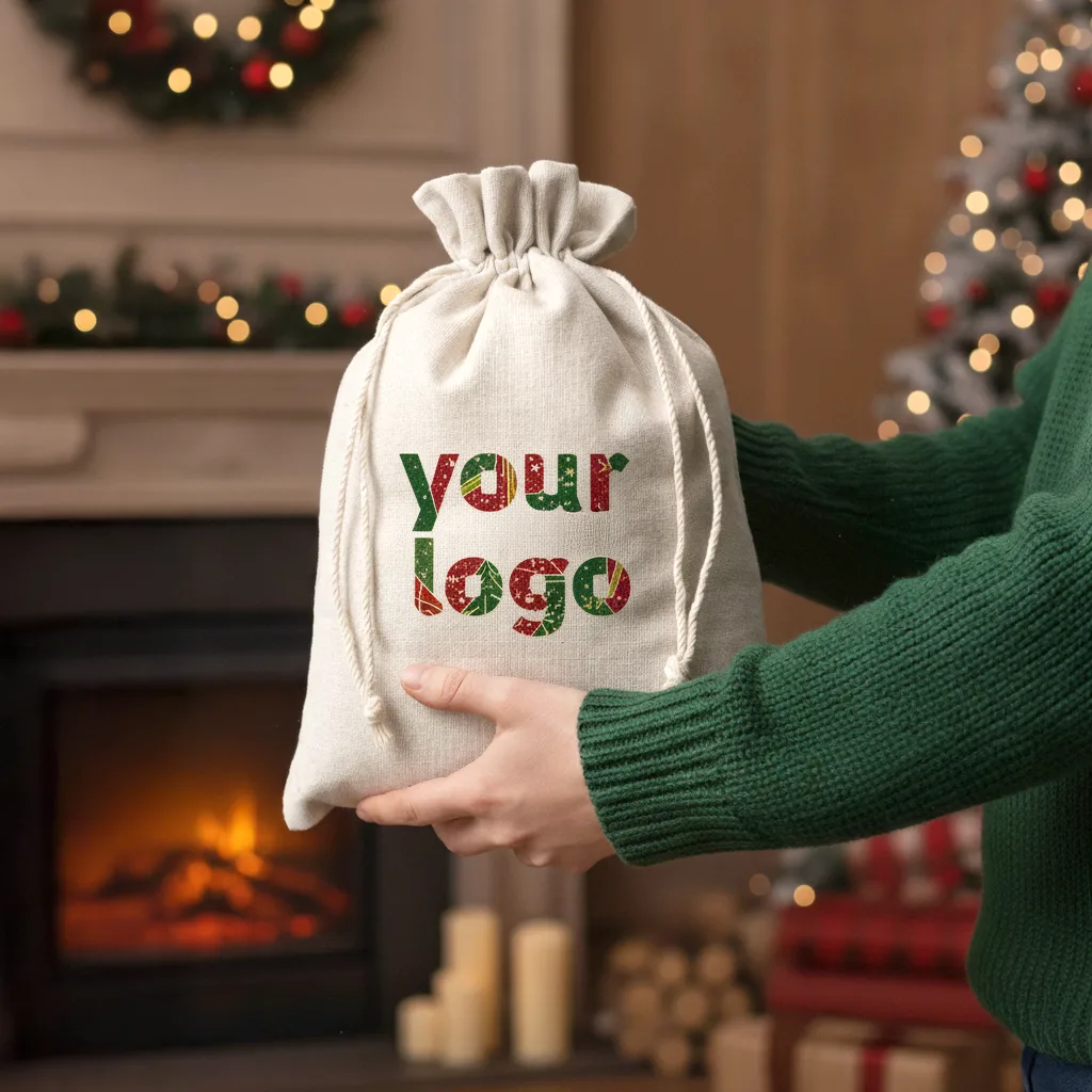 Worki świąteczne na prezenty z Twoim logo