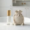 Woreczki lniane z perfumami - estetyczne opakowanie na drobne akcesoria