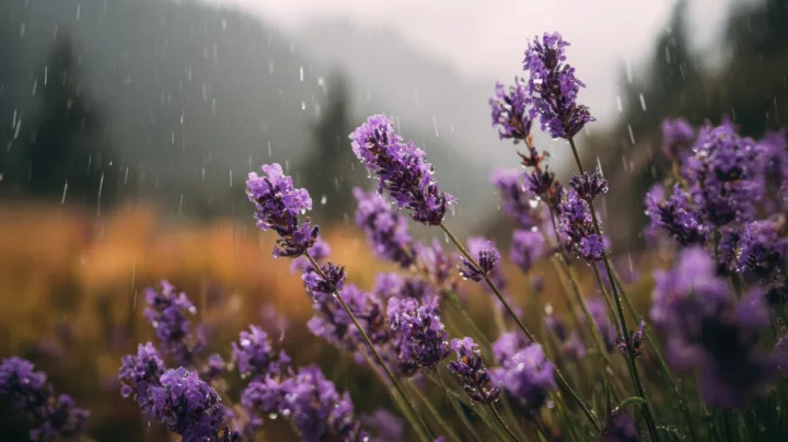 Plantacja lawendy w deszczowy dzień - jak zarabiać na lawendzie nie tylko podczas letniego sezonu?